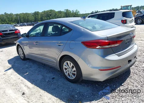2017 Hyundai Elantra Se from USA, damaged, VIN 5NPD74LF6HH083369